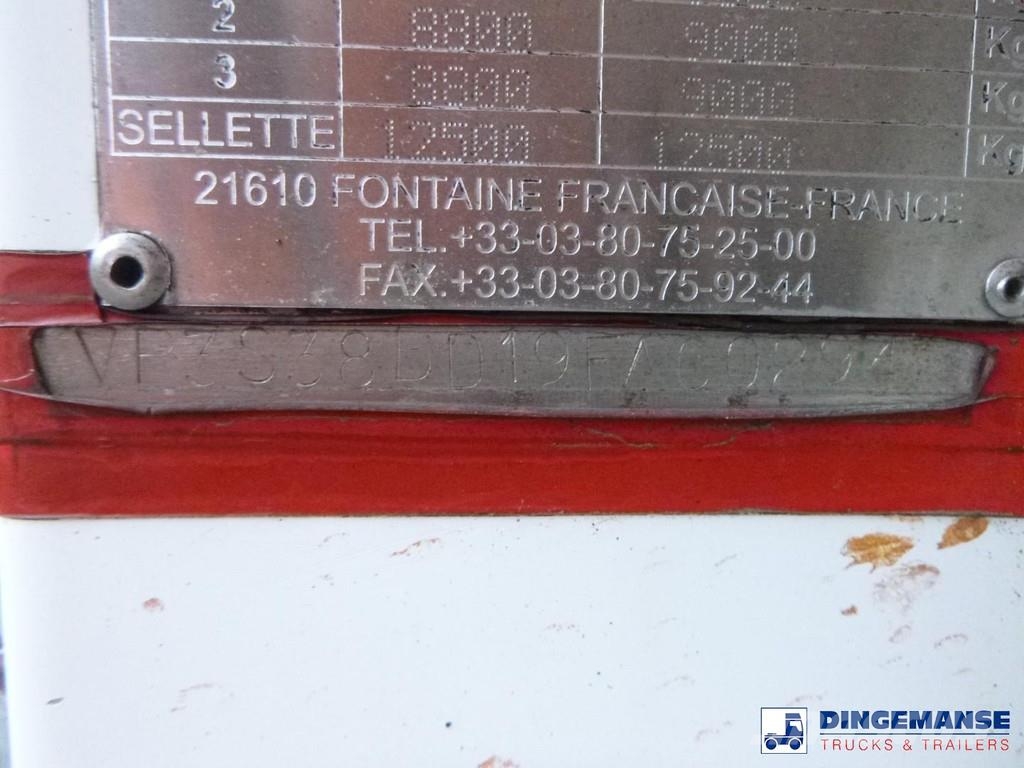 Magyar Chemical ACID tank inox 24.5 m3 / 1 comp Autocisternas
