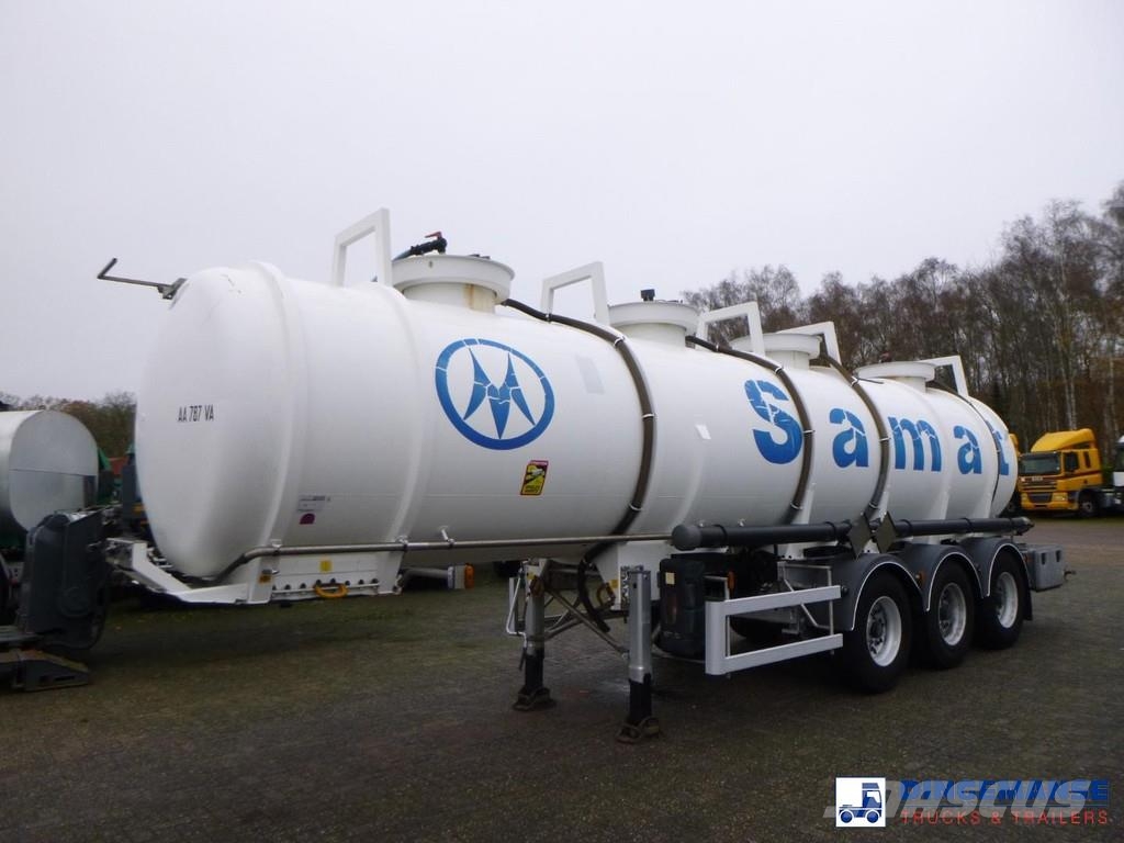 Magyar Chemical ACID tank inox 24.5 m3 / 1 comp Autocisternas