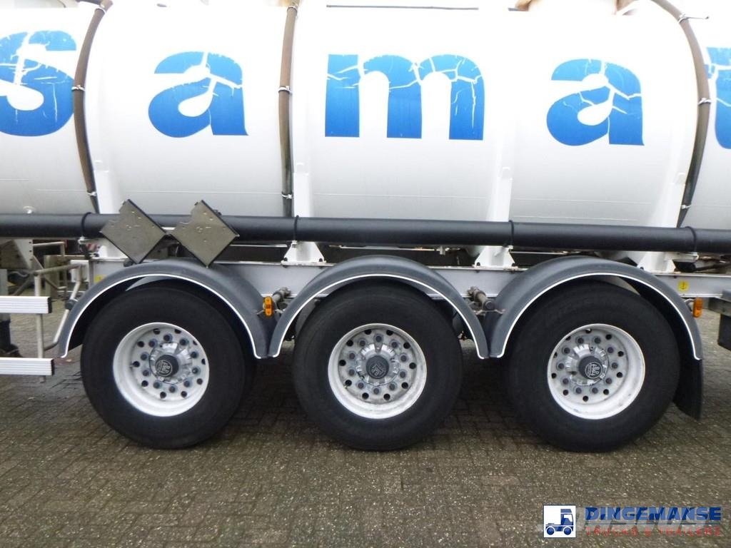 Magyar Chemical ACID tank inox 24.5 m3 / 1 comp Autocisternas