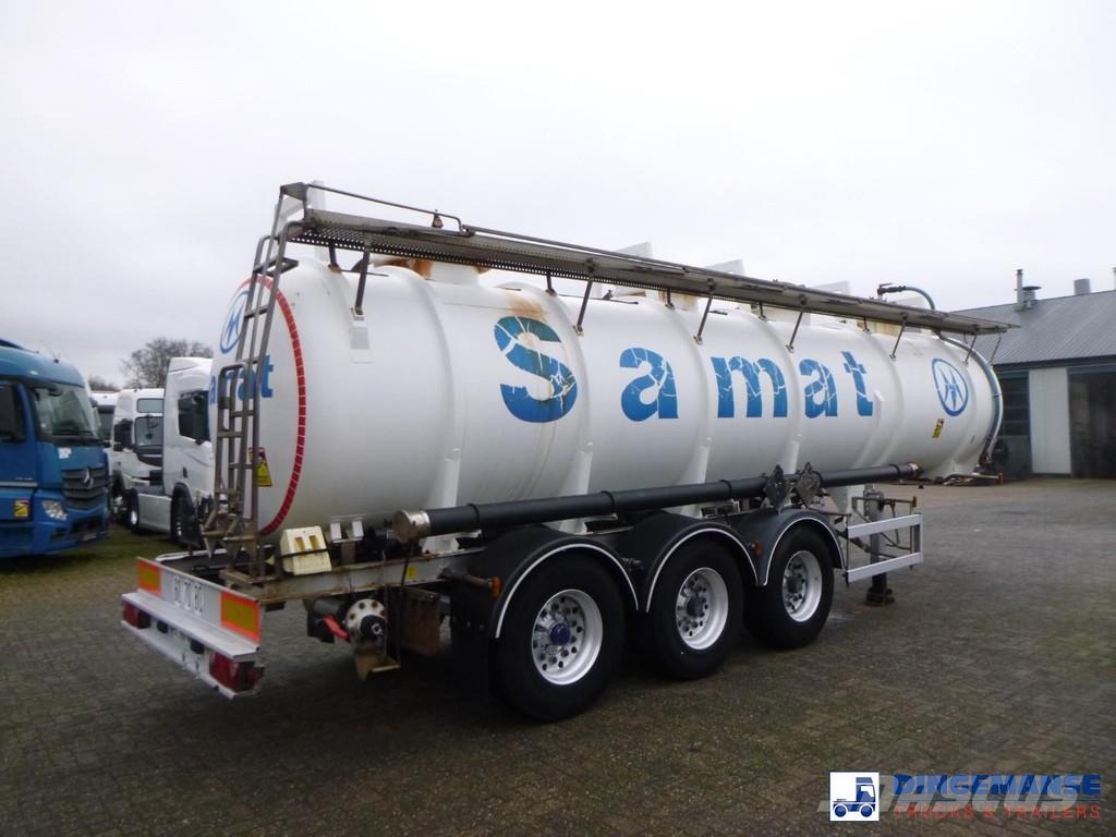 Magyar Chemical ACID tank inox 24.5 m3 / 1 comp Autocisternas