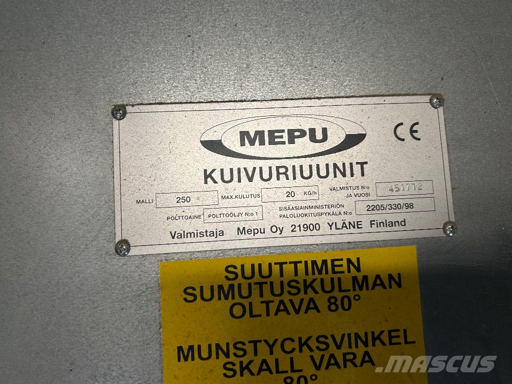 Mepu 180K kuivuri Secadores de grão