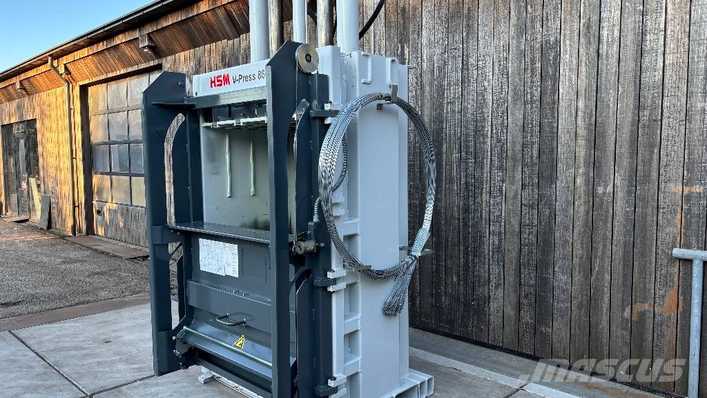 HSM V-Press 860 max مكابس المخلفات
