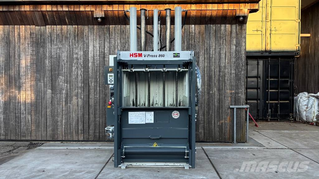 HSM V-Press 860 max مكابس المخلفات