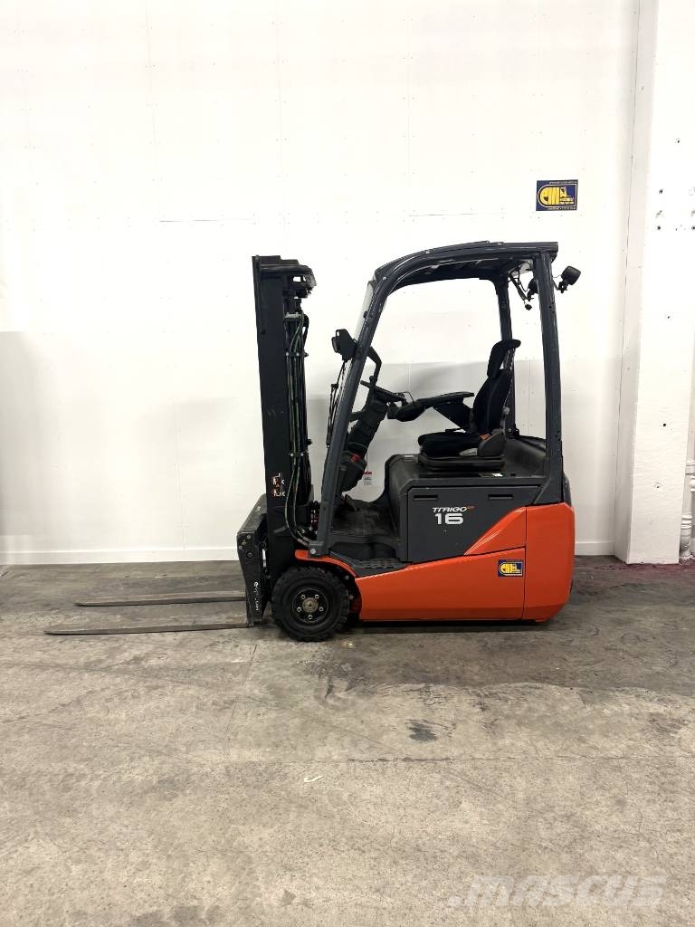 Toyota truck 8FBEK16T Elektritõstukid