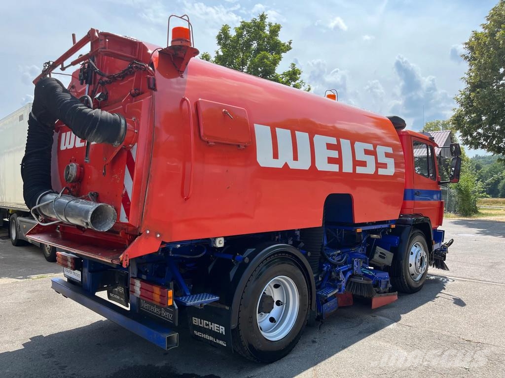 Mercedes-Benz 1317 KO, Kehrmaschine, Straßenreiniger, selbstf. A Camión de barrendero