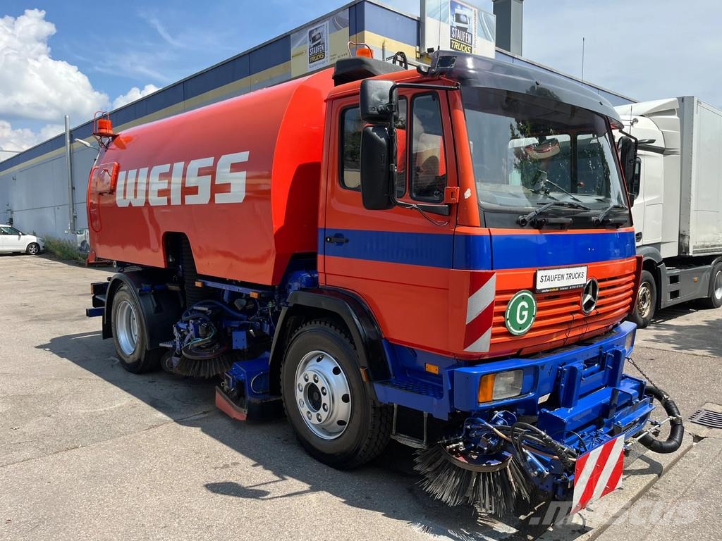 Mercedes-Benz 1317 KO, Kehrmaschine, Straßenreiniger, selbstf. A Camión de barrendero