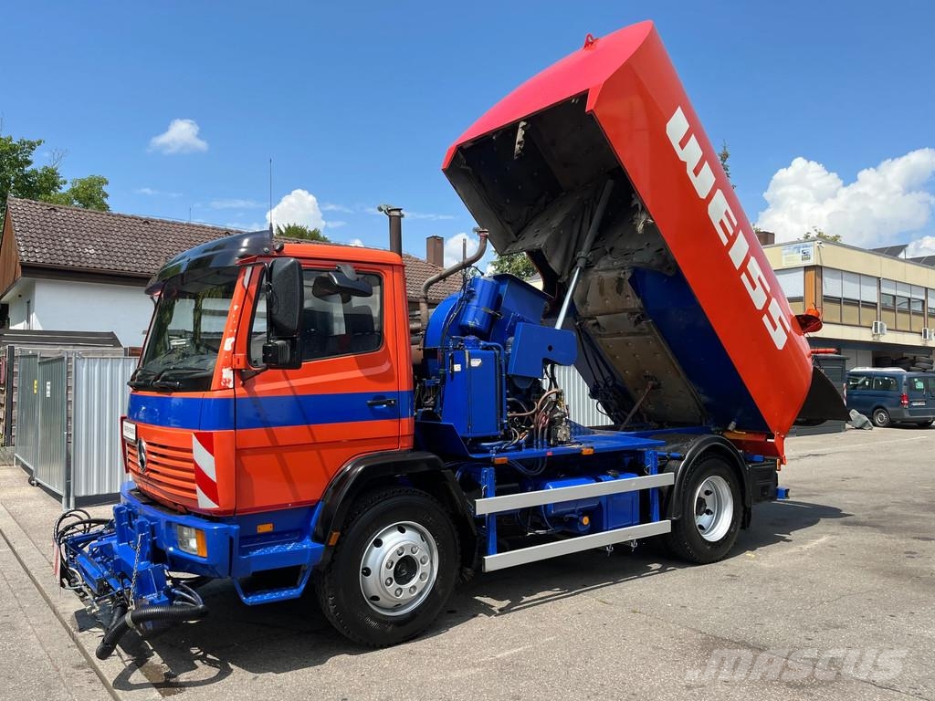 Mercedes-Benz 1317 KO, Kehrmaschine, Straßenreiniger, selbstf. A Camión de barrendero