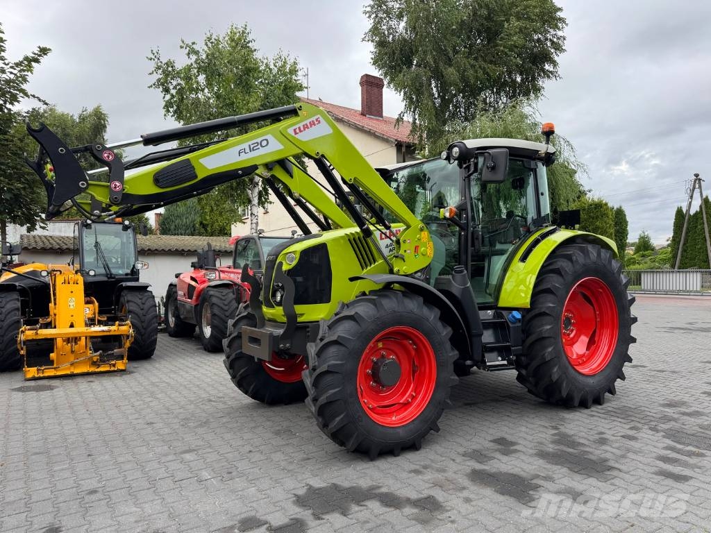 CLAAS ARION 440 CIS + CLAAS FL120 トラクター
