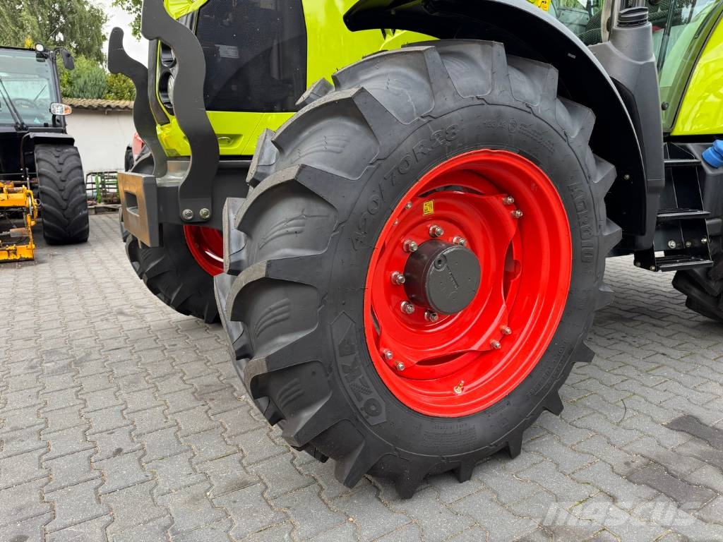 CLAAS ARION 440 CIS + CLAAS FL120 トラクター