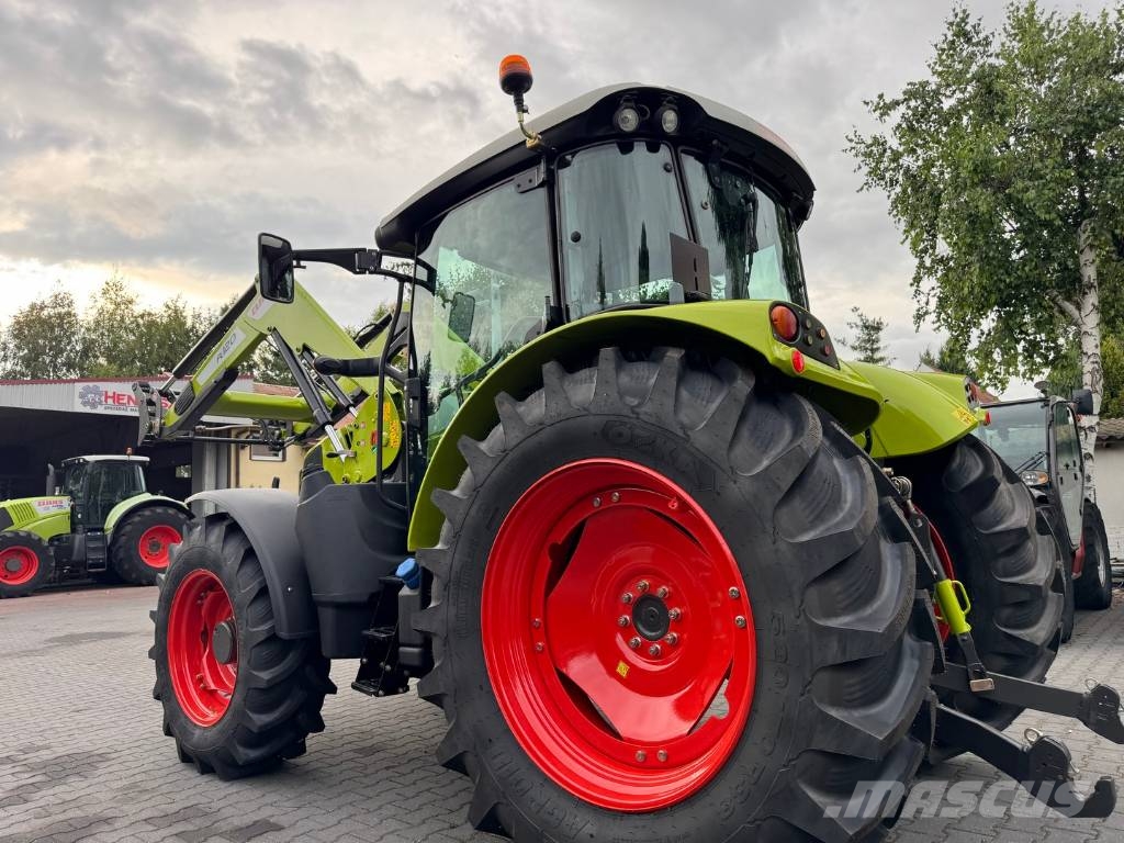 CLAAS ARION 440 CIS + CLAAS FL120 トラクター