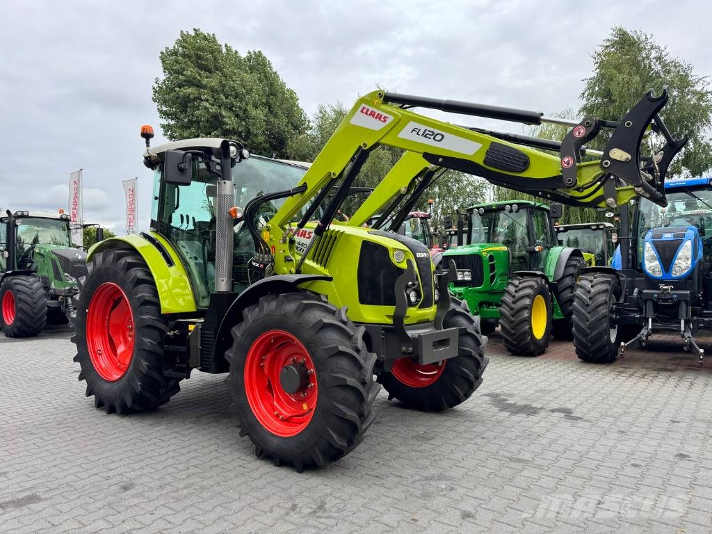 CLAAS ARION 440 CIS + CLAAS FL120 トラクター