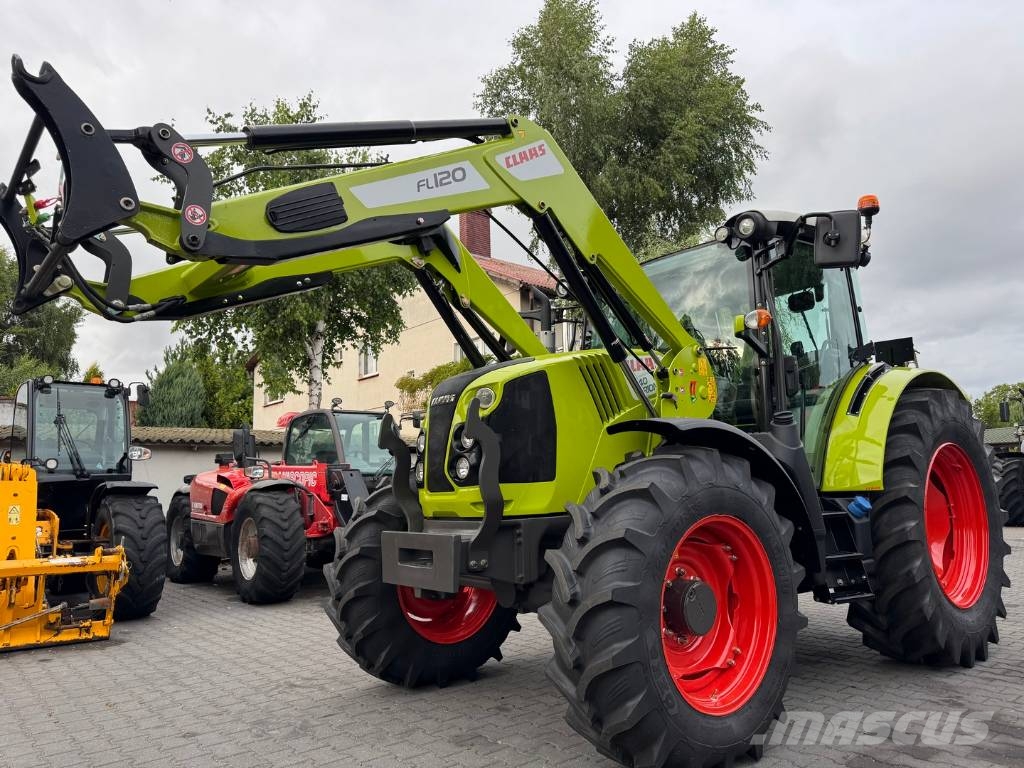 CLAAS ARION 440 CIS + CLAAS FL120 トラクター
