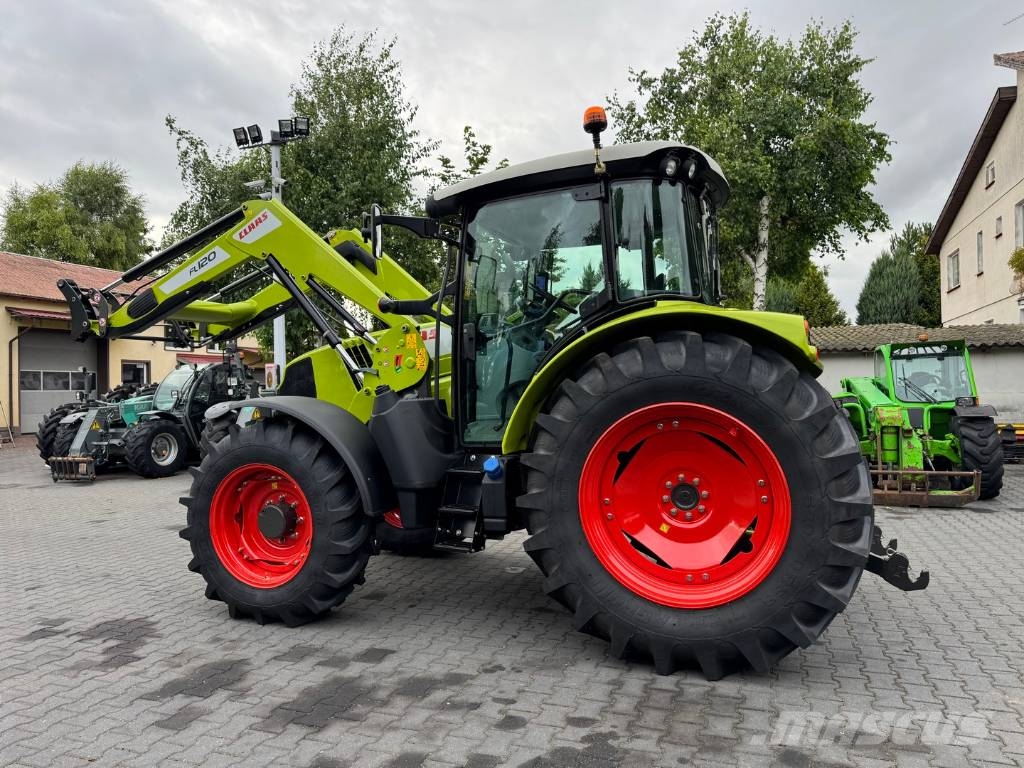 CLAAS ARION 440 CIS + CLAAS FL120 トラクター