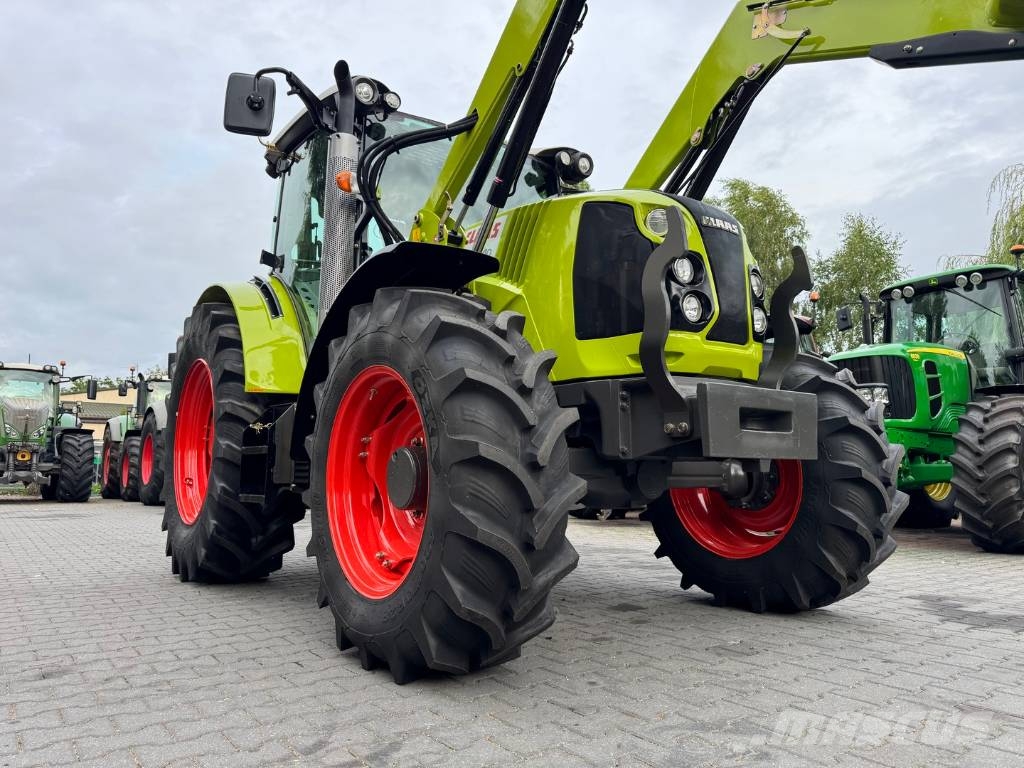 CLAAS ARION 440 CIS + CLAAS FL120 トラクター