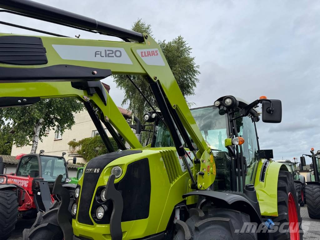 CLAAS ARION 440 CIS + CLAAS FL120 トラクター