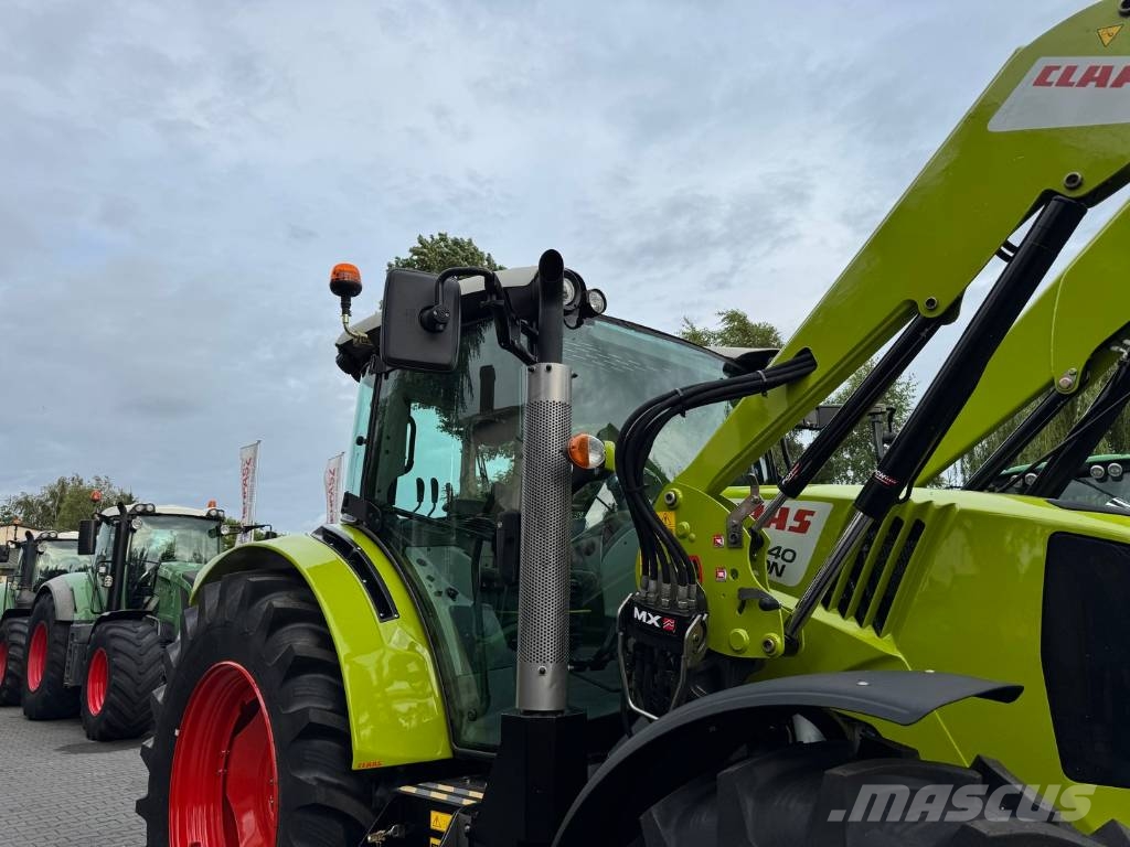 CLAAS ARION 440 CIS + CLAAS FL120 トラクター