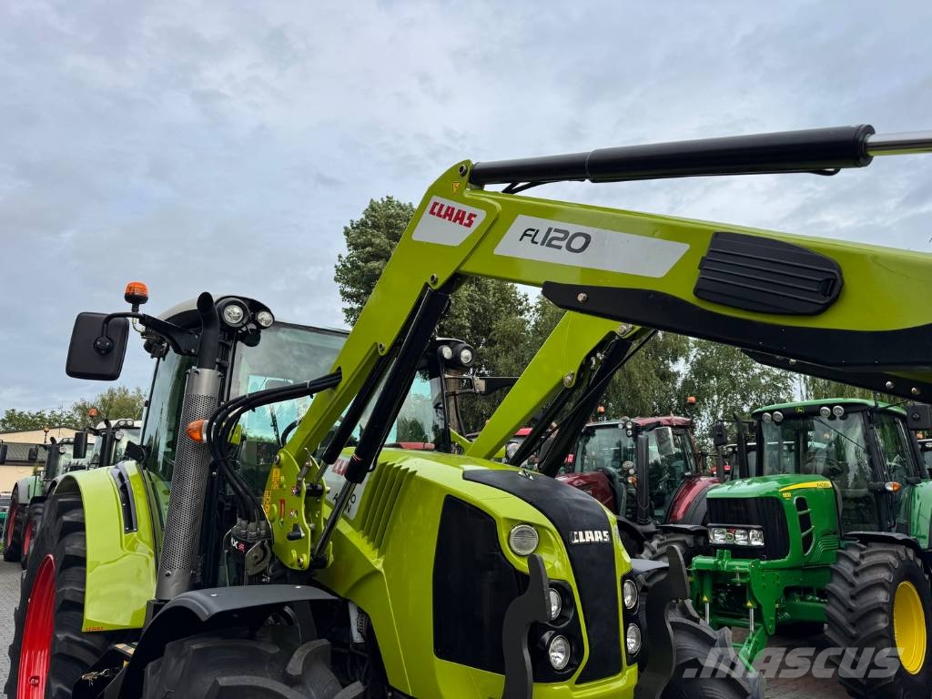 CLAAS ARION 440 CIS + CLAAS FL120 トラクター