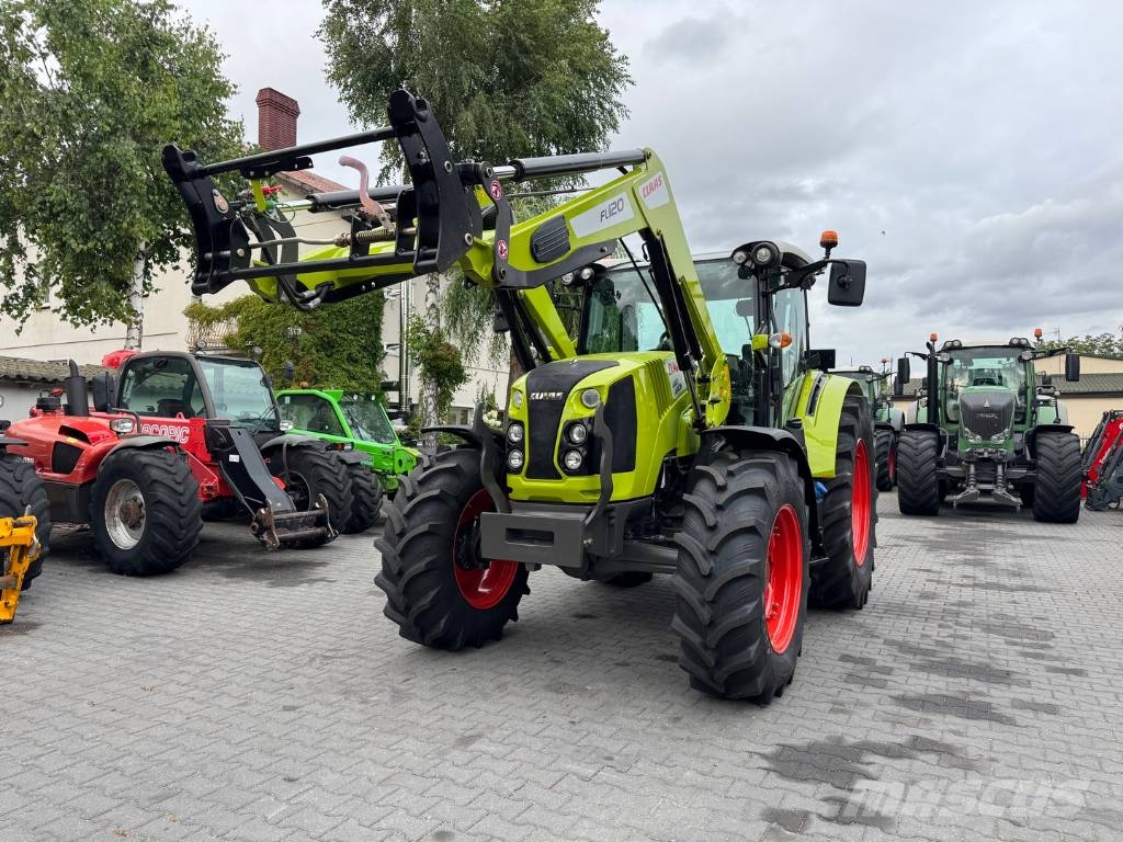 CLAAS ARION 440 CIS + CLAAS FL120 トラクター