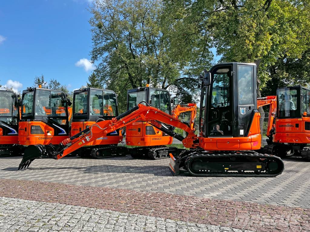 Lonking CDM 6025 Excavadoras sobre orugas