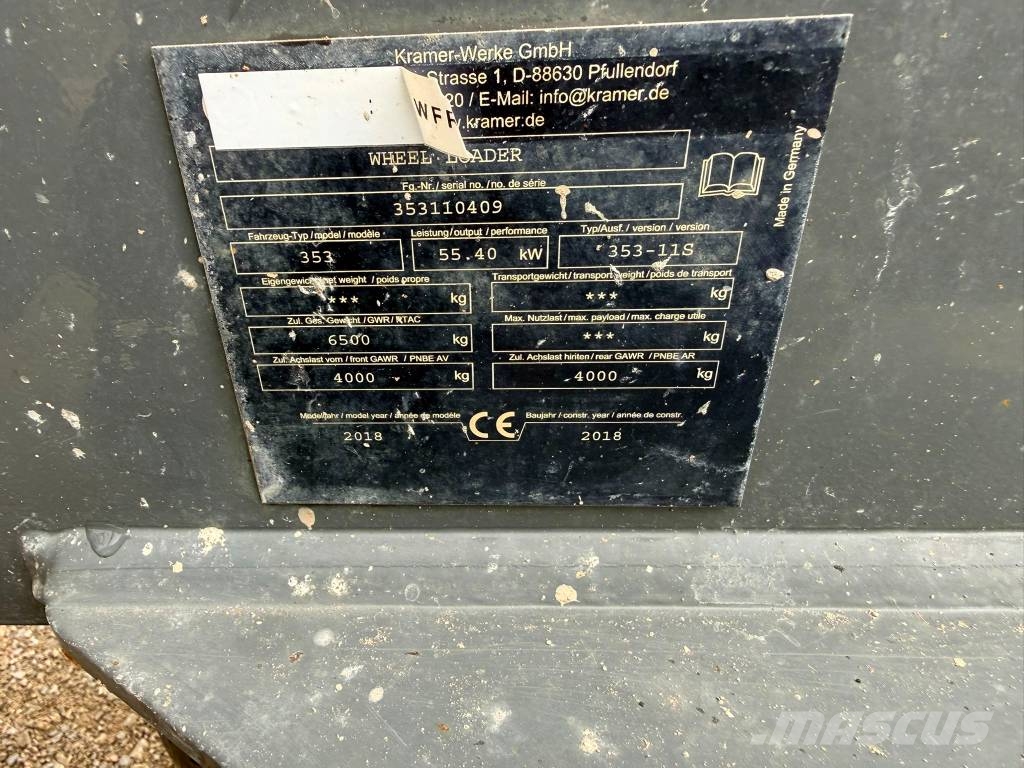 Kramer 5085 Wheel loaders