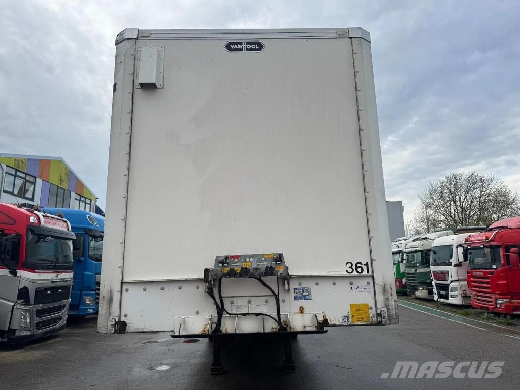 Van Hool 3B2014 3 AXLE - BPW + 3000 KG DHOLLANDIA LIFT نصف مقطورات ذات هيكل صندوقي