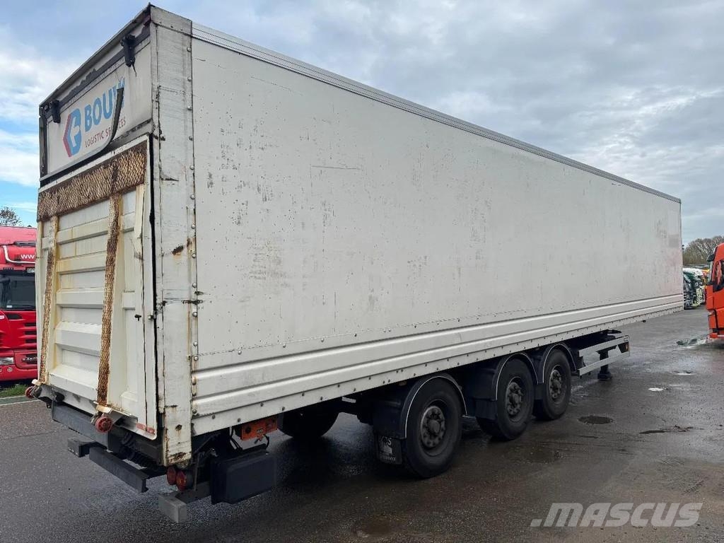 Van Hool 3B2014 3 AXLE - BPW + 3000 KG DHOLLANDIA LIFT نصف مقطورات ذات هيكل صندوقي