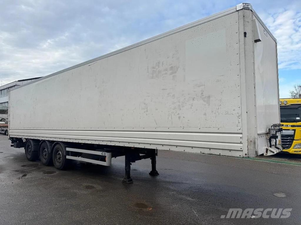 Van Hool 3B2014 3 AXLE - BPW + 3000 KG DHOLLANDIA LIFT نصف مقطورات ذات هيكل صندوقي