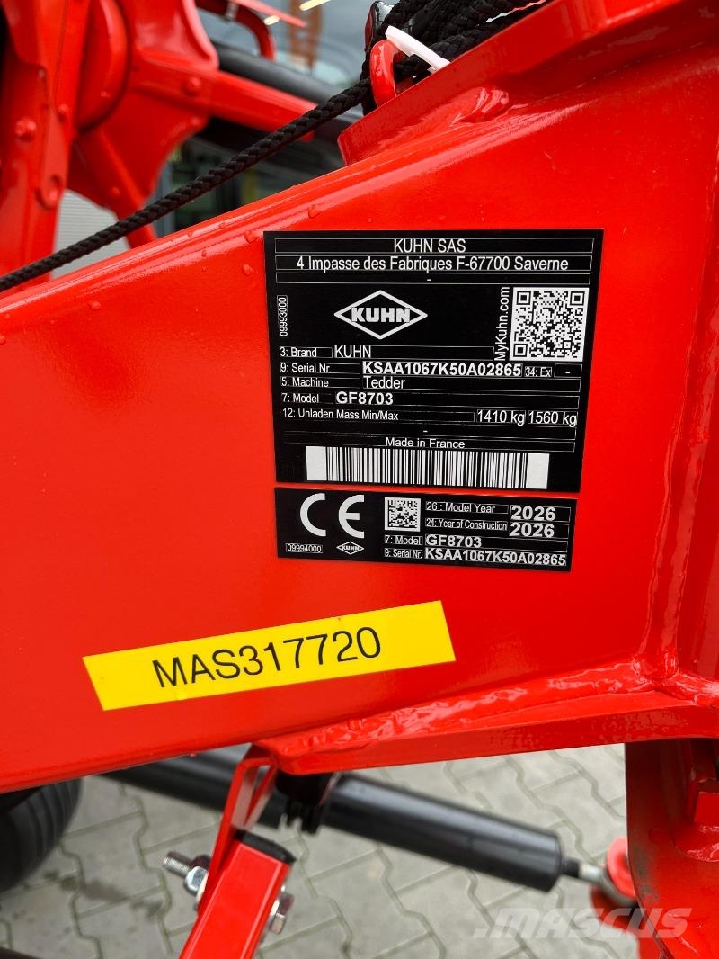 Kuhn GF8703 Ranghinatori