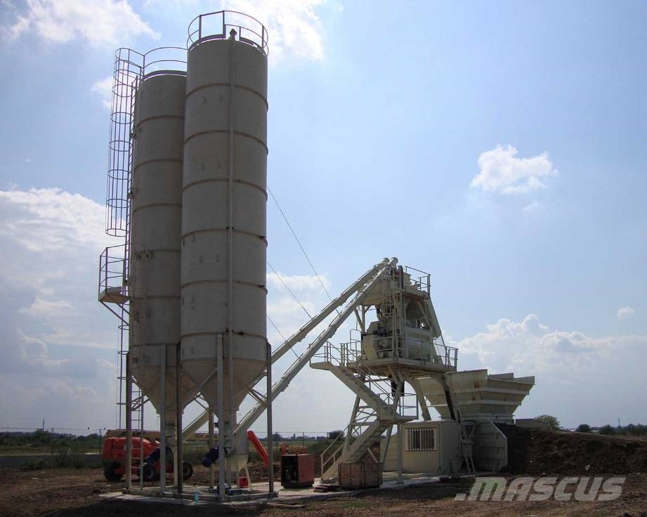 Frumecar EMA - mobiele betoncentrale 30 - 100 m³/uur Menginstallaties