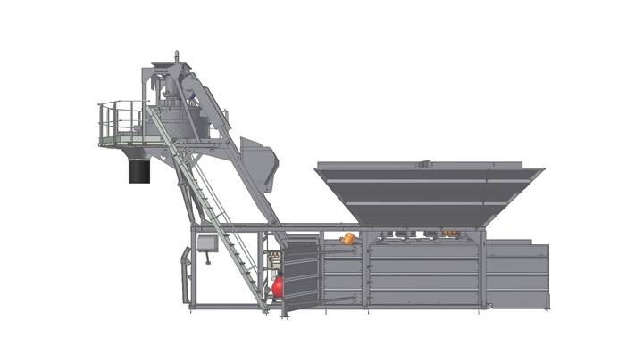 Frumecar EMA - mobiele betoncentrale 30 - 100 m³/uur Menginstallaties
