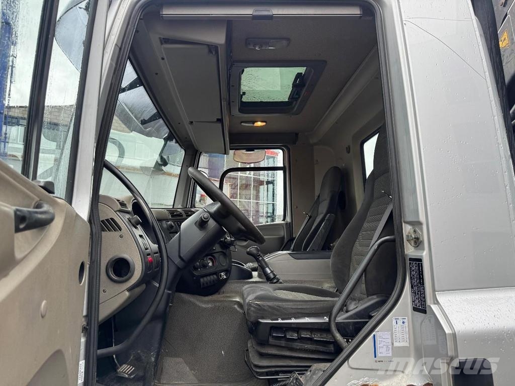 DAF CF 75.250 6X2 EURO 5 + HIAB 144D-4 CL شاحنات مسطحة/مفصلية الجوانب