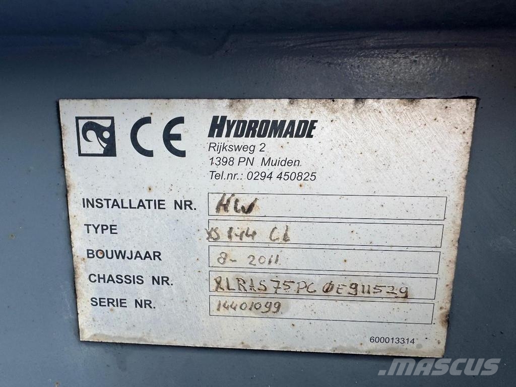 DAF CF 75.250 6X2 EURO 5 + HIAB 144D-4 CL شاحنات مسطحة/مفصلية الجوانب