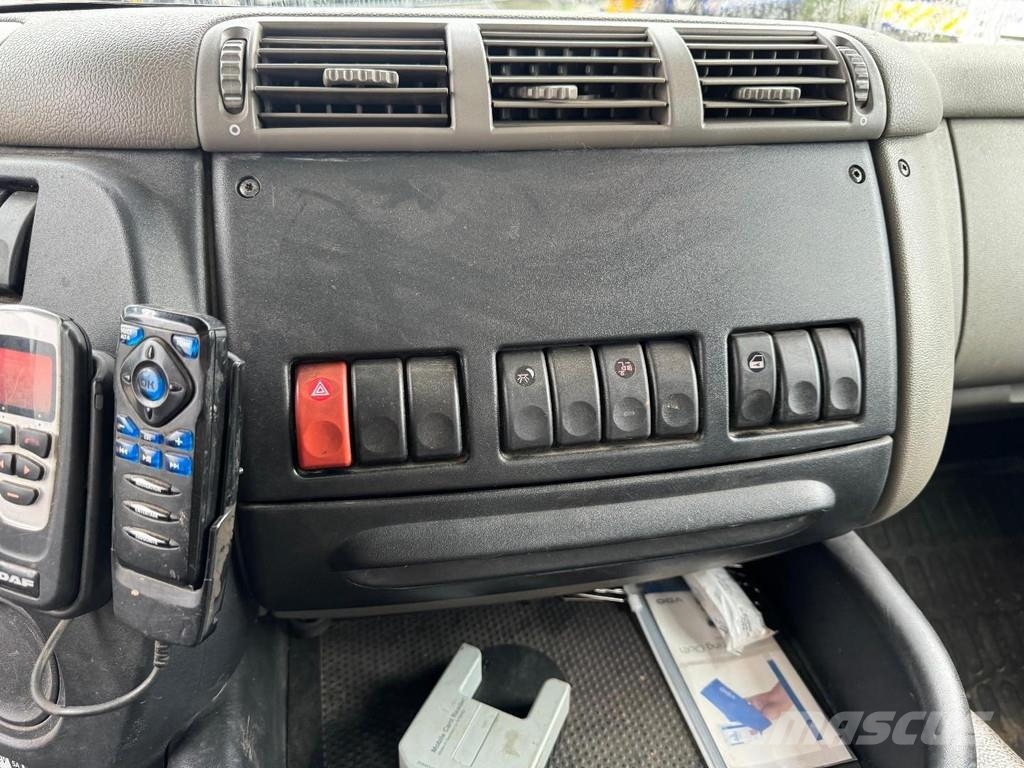 DAF CF 75.250 6X2 EURO 5 + HIAB 144D-4 CL شاحنات مسطحة/مفصلية الجوانب