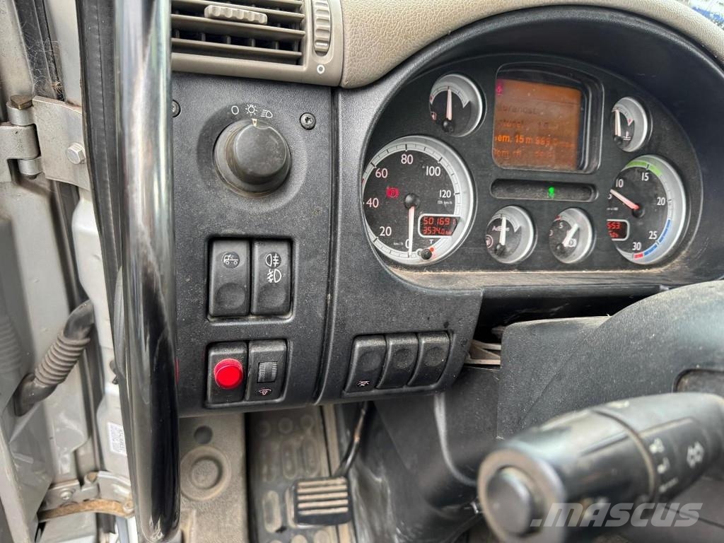 DAF CF 75.250 6X2 EURO 5 + HIAB 144D-4 CL شاحنات مسطحة/مفصلية الجوانب