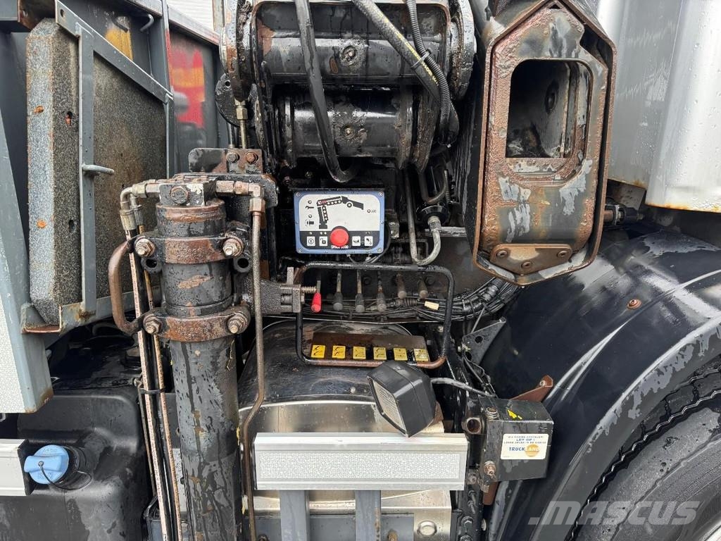 DAF CF 75.250 6X2 EURO 5 + HIAB 144D-4 CL شاحنات مسطحة/مفصلية الجوانب