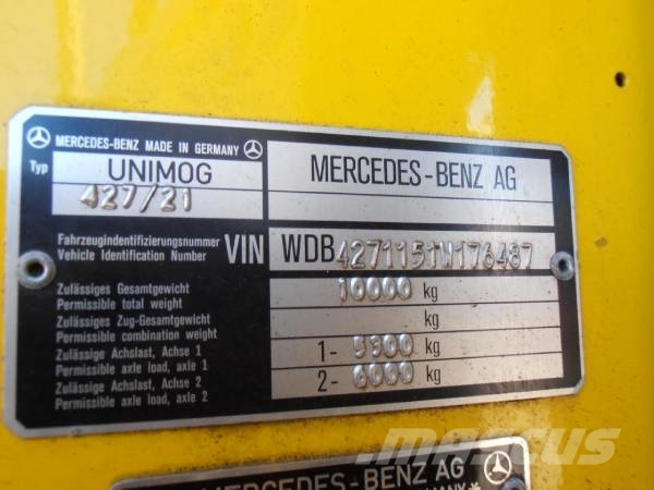 UNIMOG UNIMOG Z U 1650 WEIWEGE KZW ZW Matériel ferroviaire