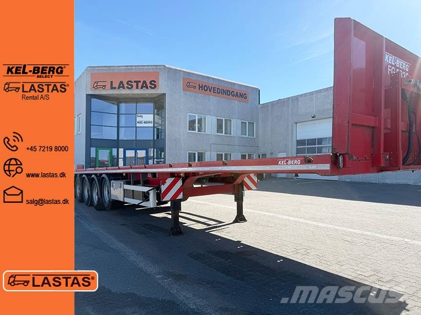 Kel-Berg Heavy-duty / Schwerlastauflieger نصف مقطورات مسطحة / مفصلية الجوانب