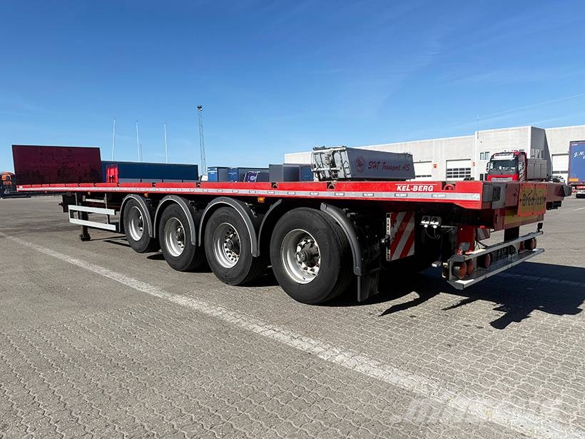 Kel-Berg Heavy-duty / Schwerlastauflieger نصف مقطورات مسطحة / مفصلية الجوانب