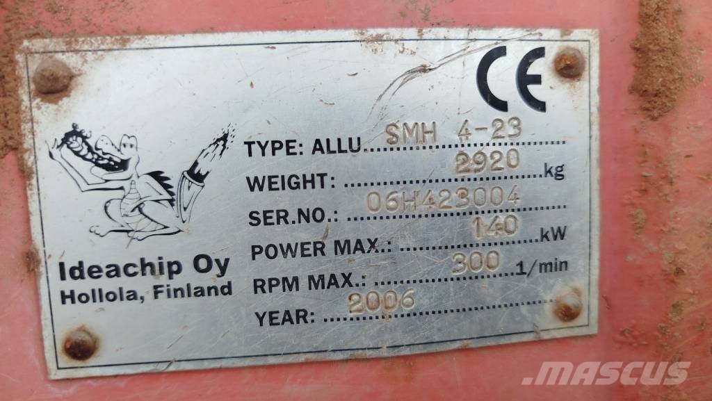 Ideachip Oy ALLU SMH 4-23 rostakanál Vergruisbakken