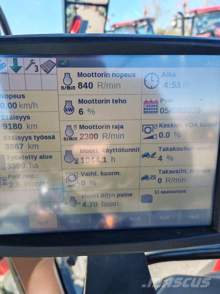 Case IH Vestrum 120 CVXDrive AJETTU  VAIN 1044h Трактори