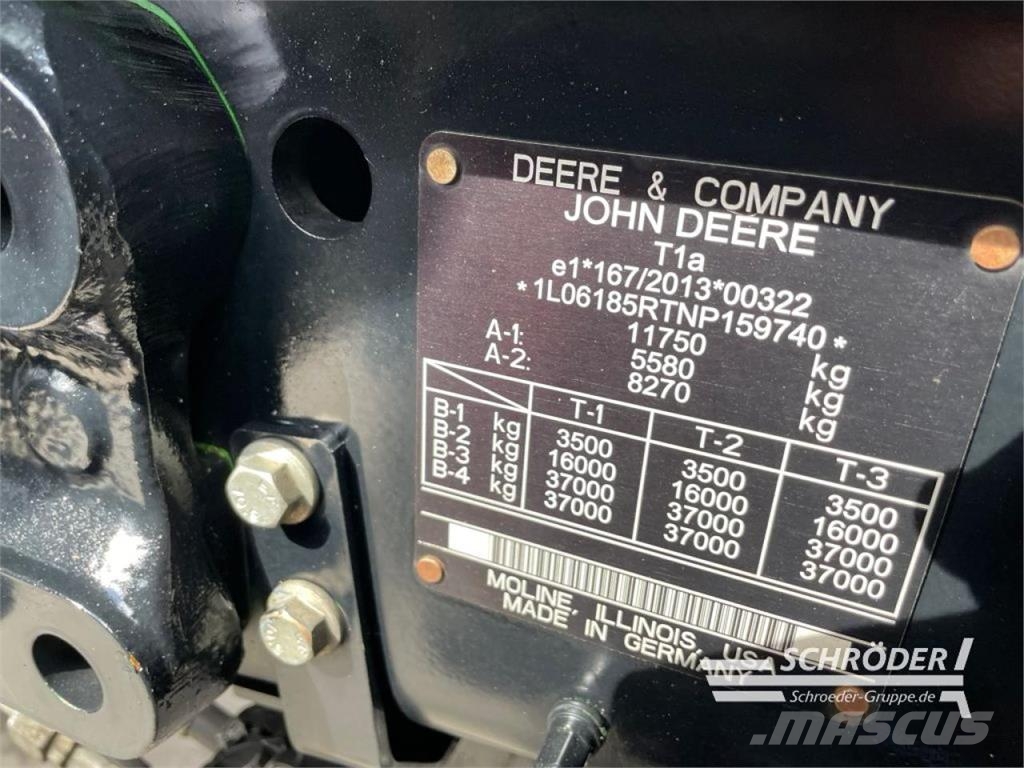 John Deere 6R185 Tractoren