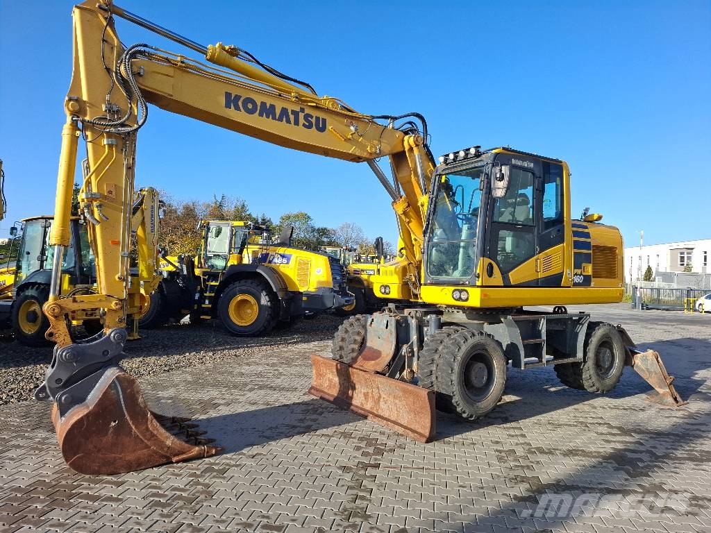 Komatsu PW160-11 Bagri na kolesih