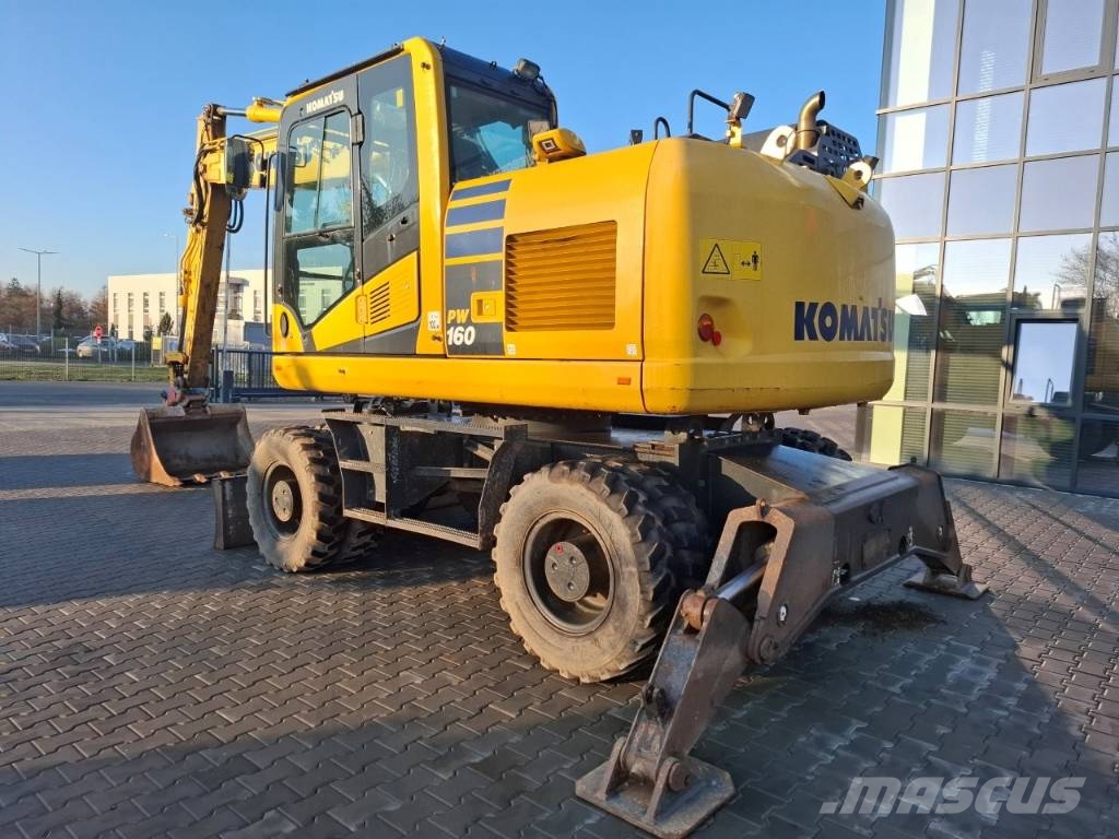 Komatsu PW160-11 Εκσκαφείς με τροχούς - λάστιχα