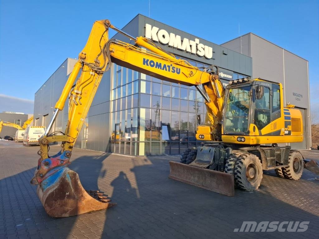 Komatsu PW160-11 Εκσκαφείς με τροχούς - λάστιχα