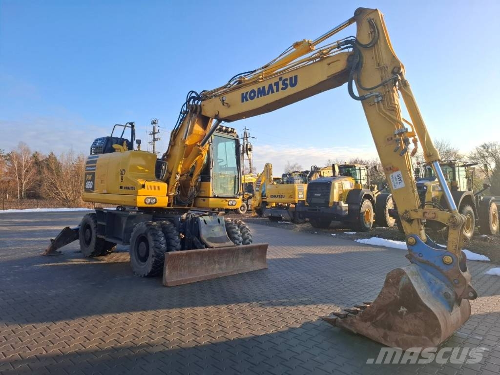 Komatsu PW160-11 Εκσκαφείς με τροχούς - λάστιχα