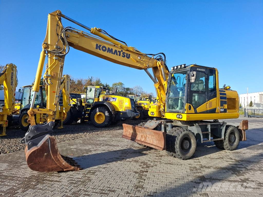 Komatsu PW160-11 Bagri na kolesih