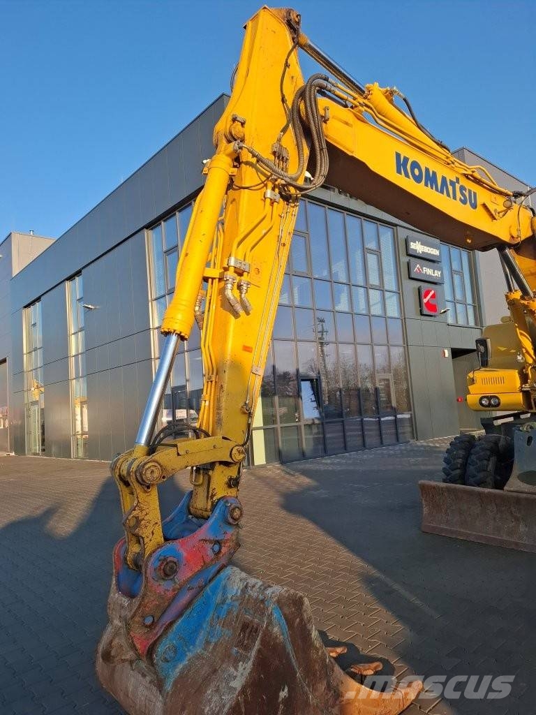 Komatsu PW160-11 Εκσκαφείς με τροχούς - λάστιχα