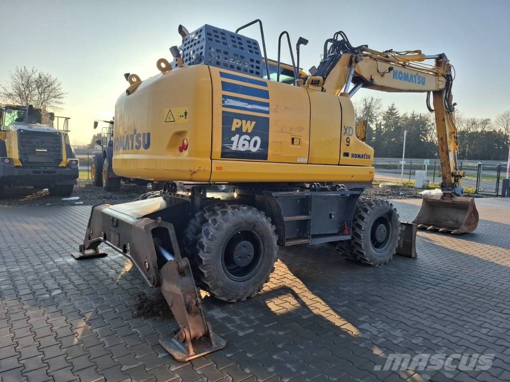 Komatsu PW160-11 Εκσκαφείς με τροχούς - λάστιχα
