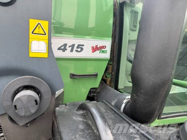 Fendt 415 Vario TMS + Quick loader Tractoren