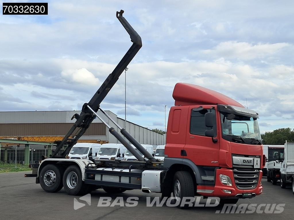 DAF CF 450 6X2 Meiller RS 2170 Abrollkipper Lift-Lenka Vrachtwagen met containersysteem